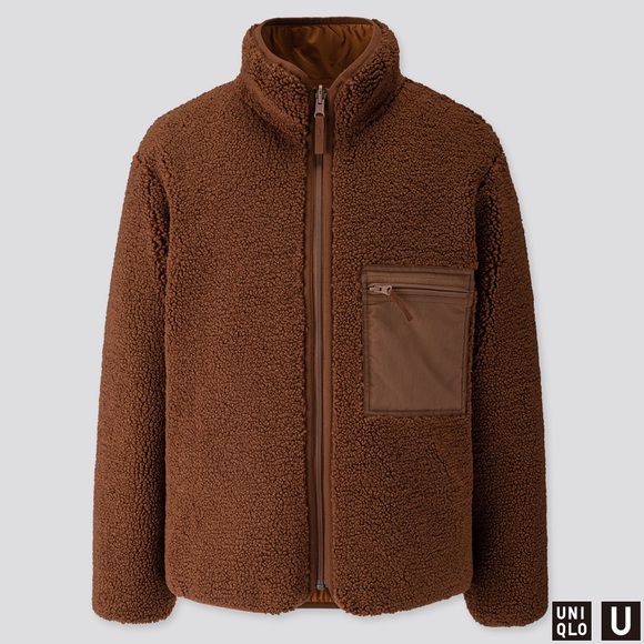 Pilelined Fleece Reversible Jacket 